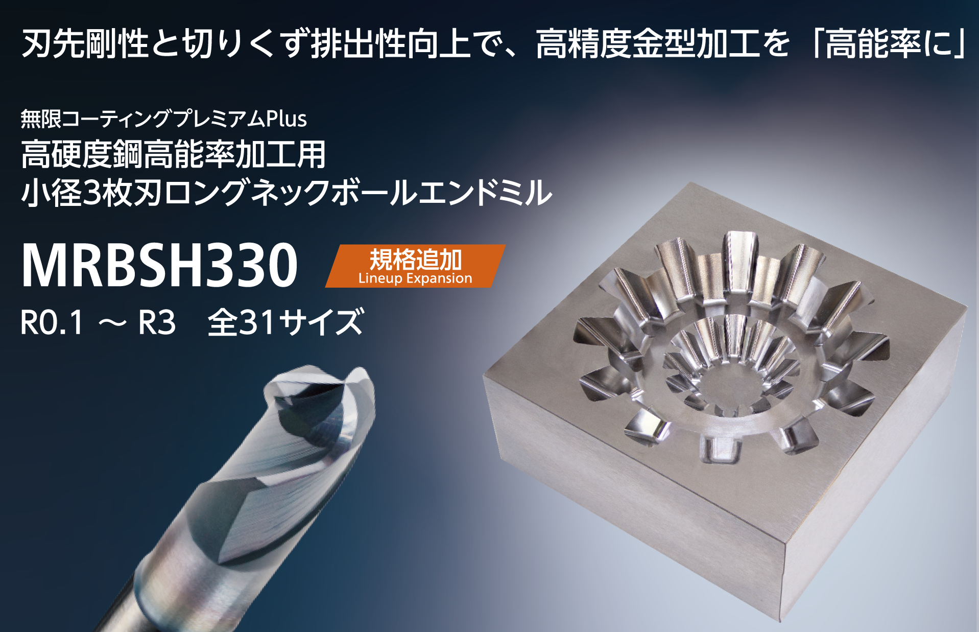 ツール 【ポイント10倍】日進工具(株) NS ロングネックラジアスエンドミル MHR430R Φ6XR0.5X48 MHR430R_6XR0